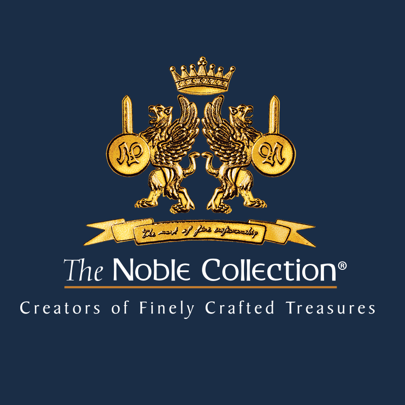 Logo de The Noble Collection, fabricant officiel de répliques et d’objets Harry Potter