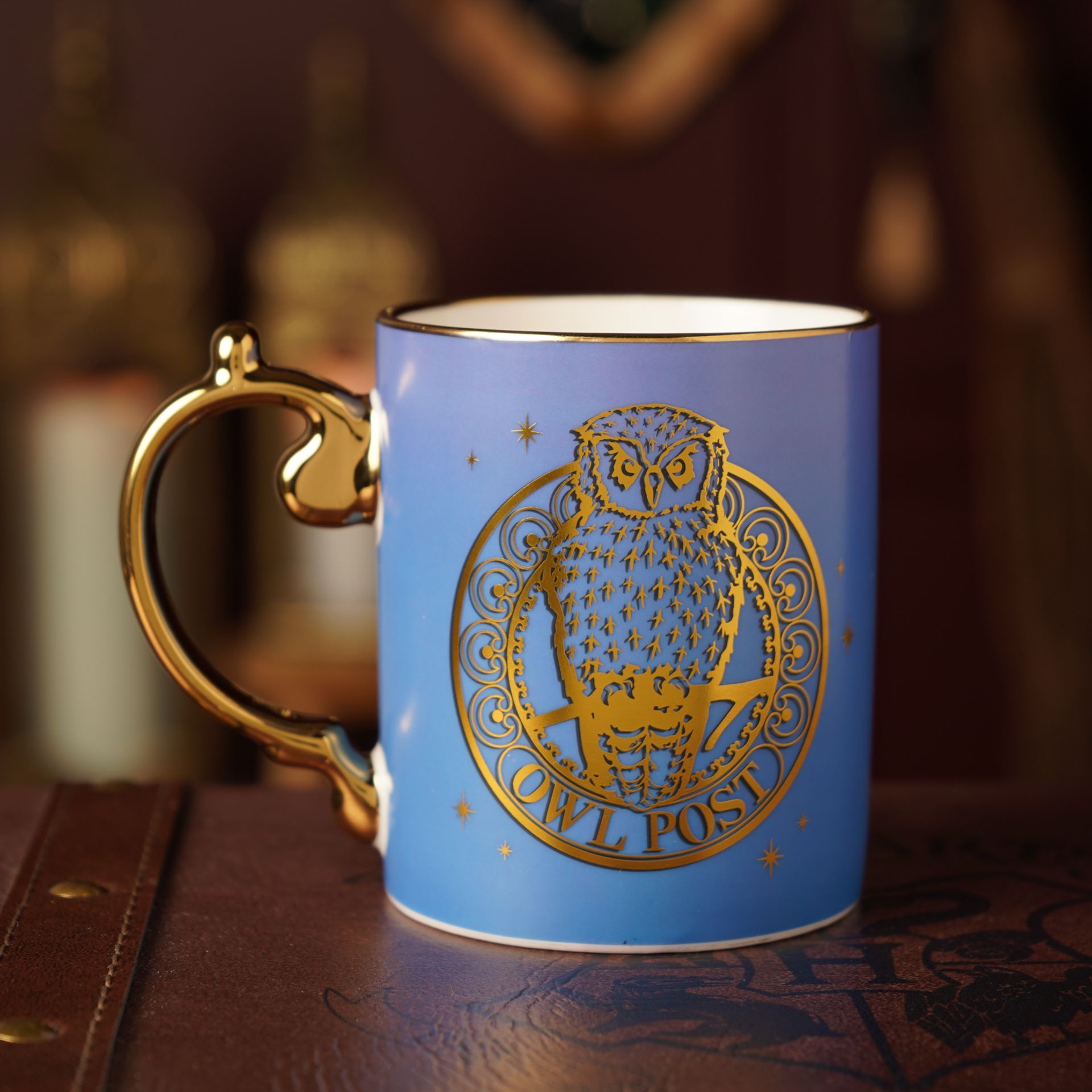 Mug Hibou Express - Collection dorée