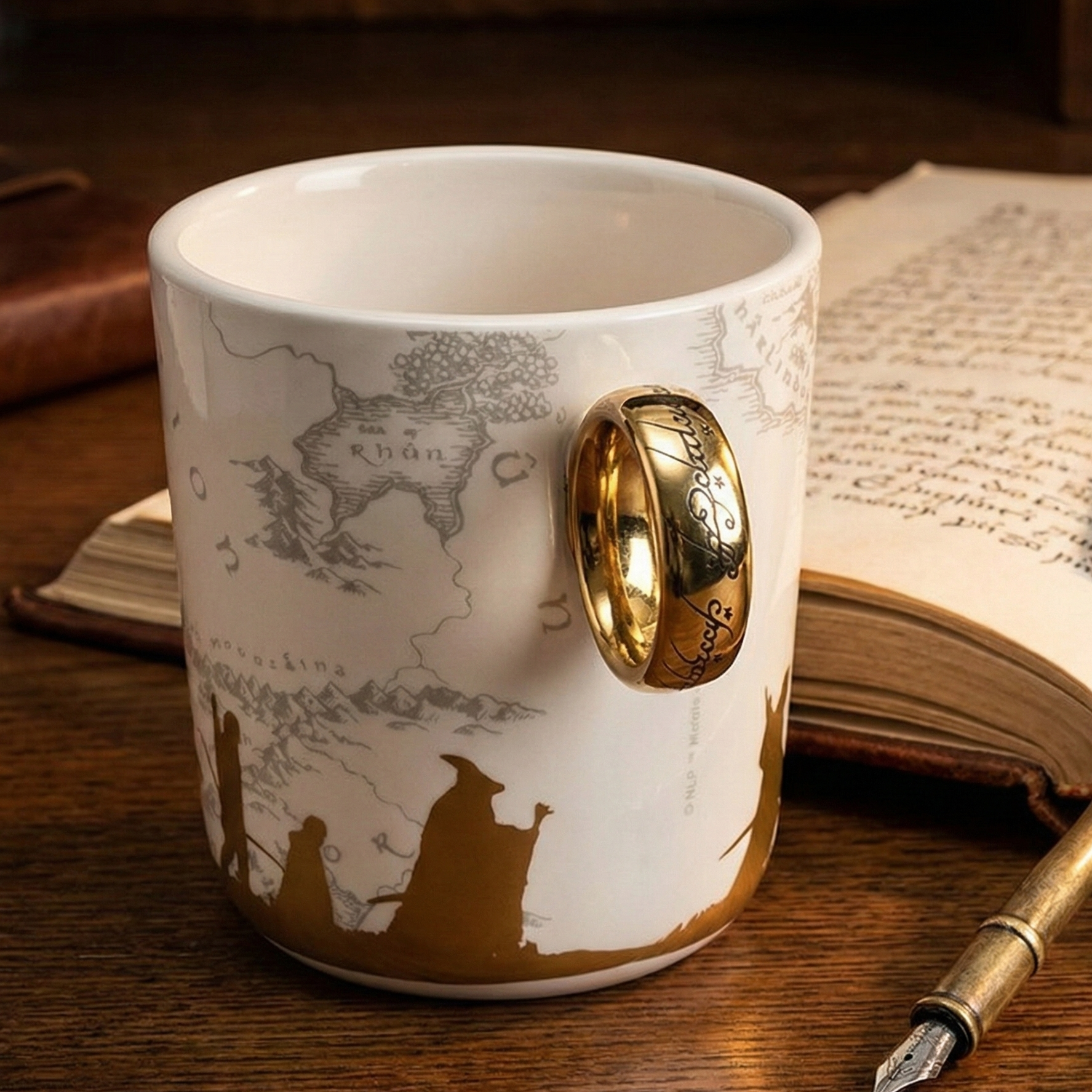 Mug 3D anse - Anneau Unique