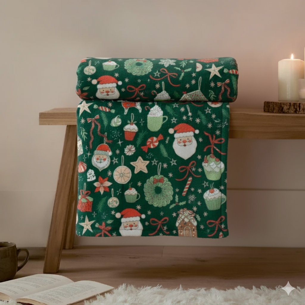 Plaid - Festivités d'hiver