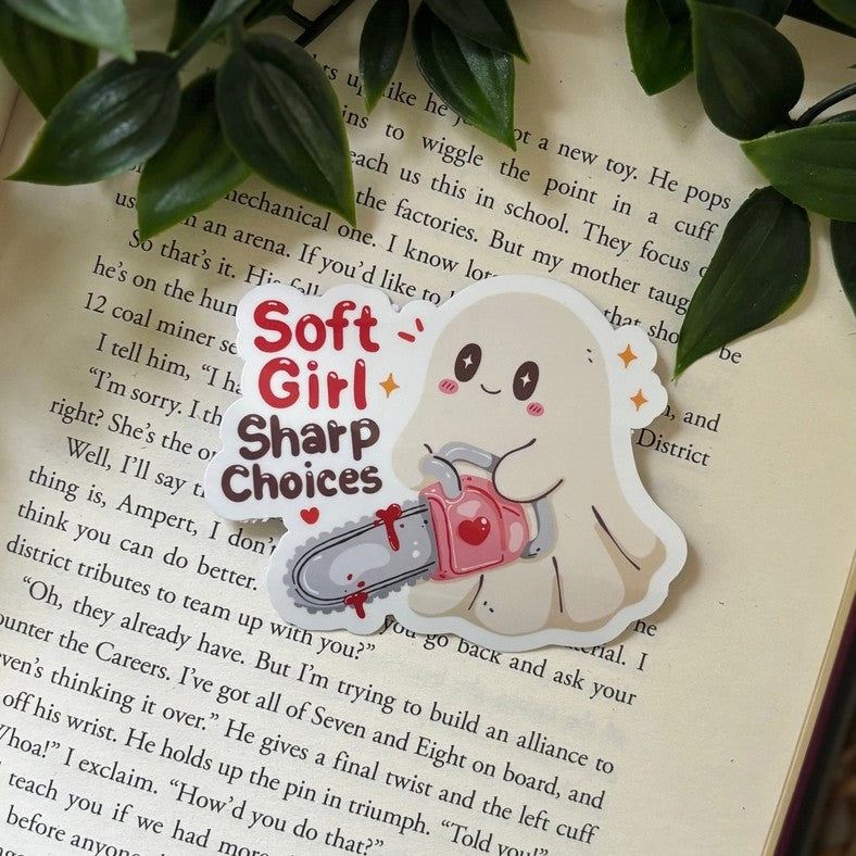 Sticker Fantôme Soft Girl - Choix tranchants