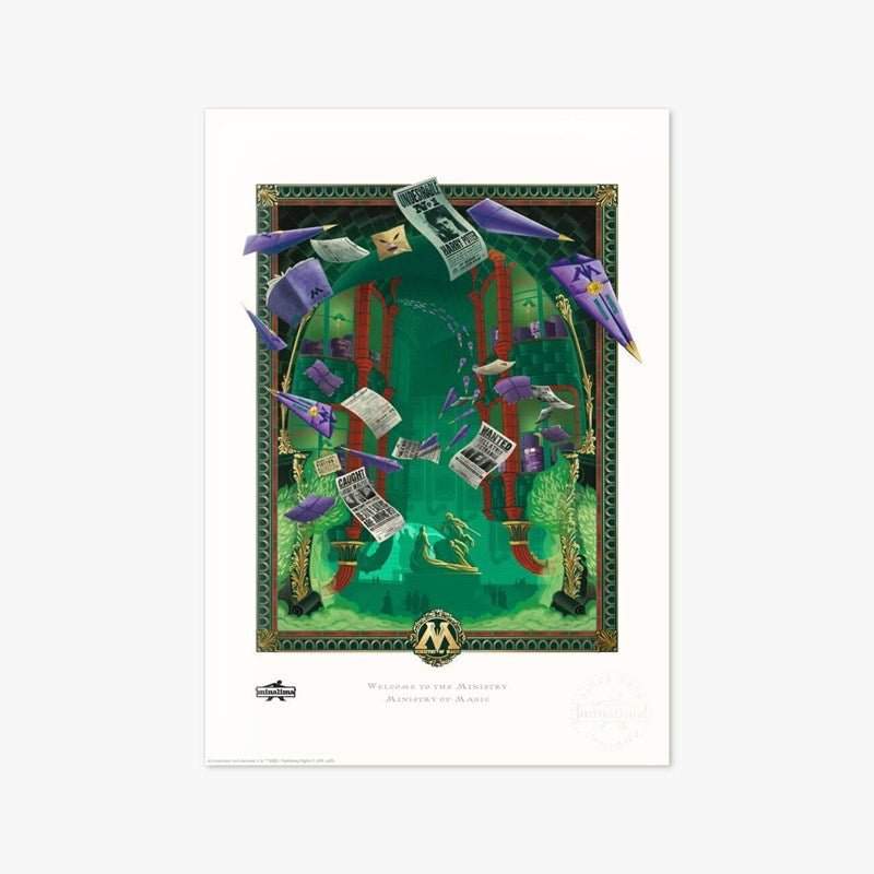 Art print - Ministère de la magie - La Muchette