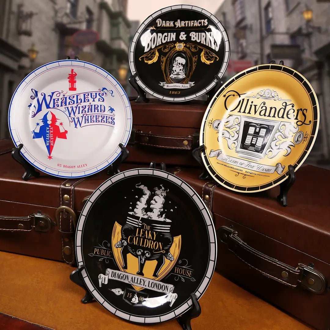 Lot de 4 assiettes Chemin de traverse - La Muchette