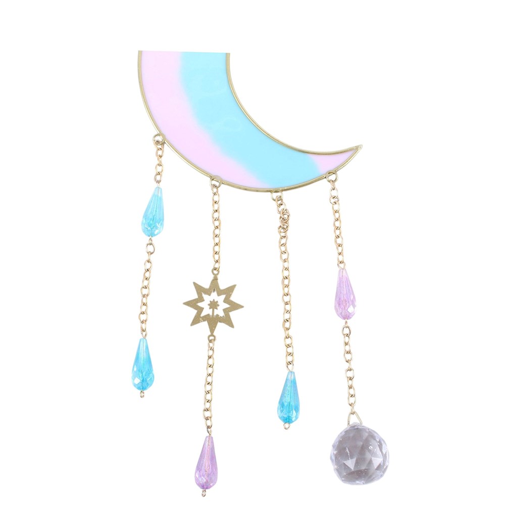 Attrape-soleil Croissant de Lune Iridescent