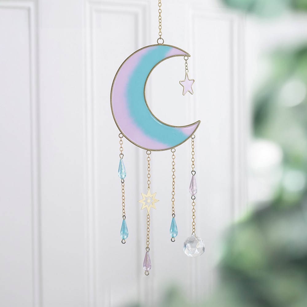 Attrape-soleil Croissant de Lune Iridescent