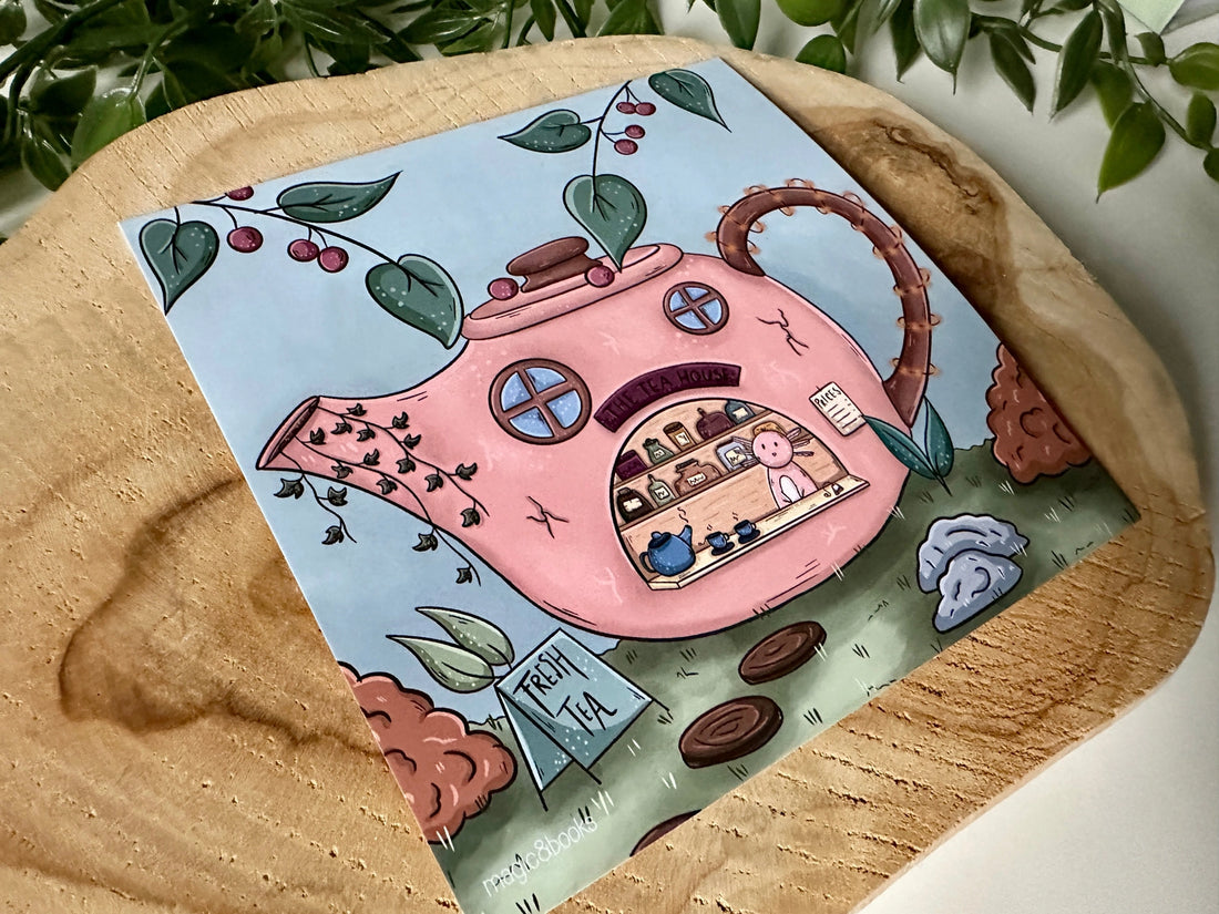 Carte postale - Théière Axolotl MABO