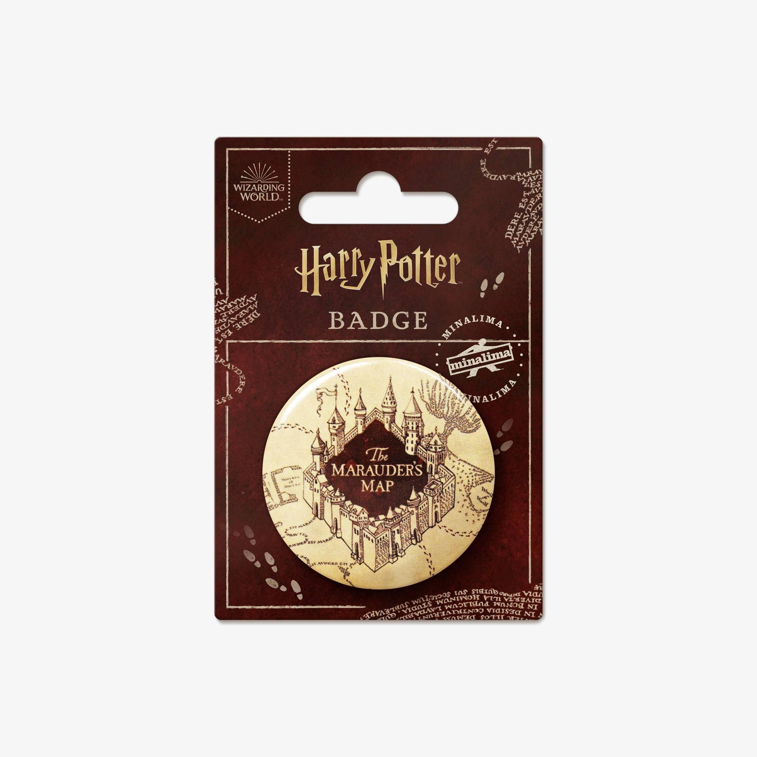 Badge Carte du Maraudeur Harry Potter - Couverture - La Muchette