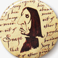Badge Carte du Maraudeur Harry Potter - Severus Rogue - La Muchette