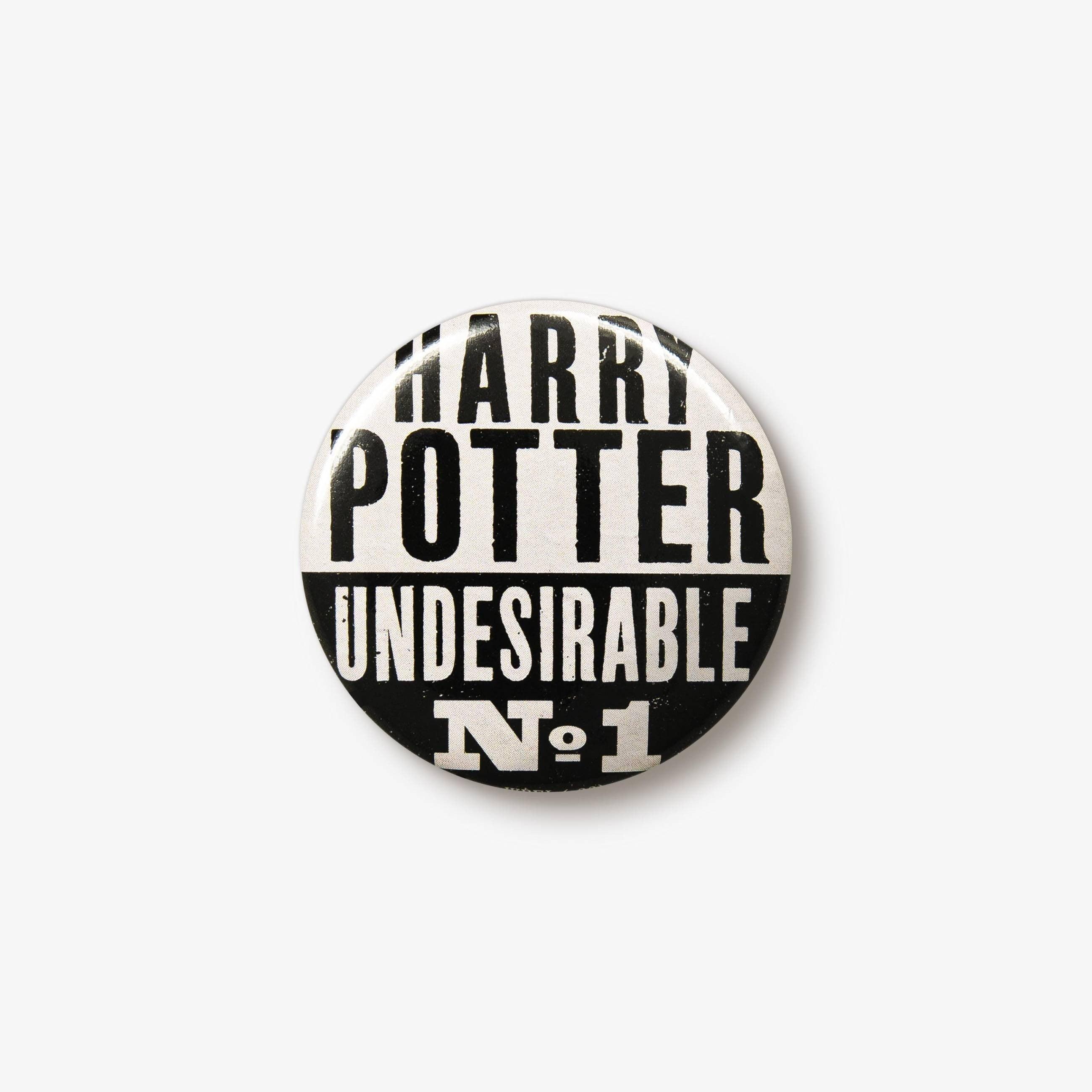 Badge Gazette du Sorcier Harry Potter - Undesirable N°1 - La Muchette