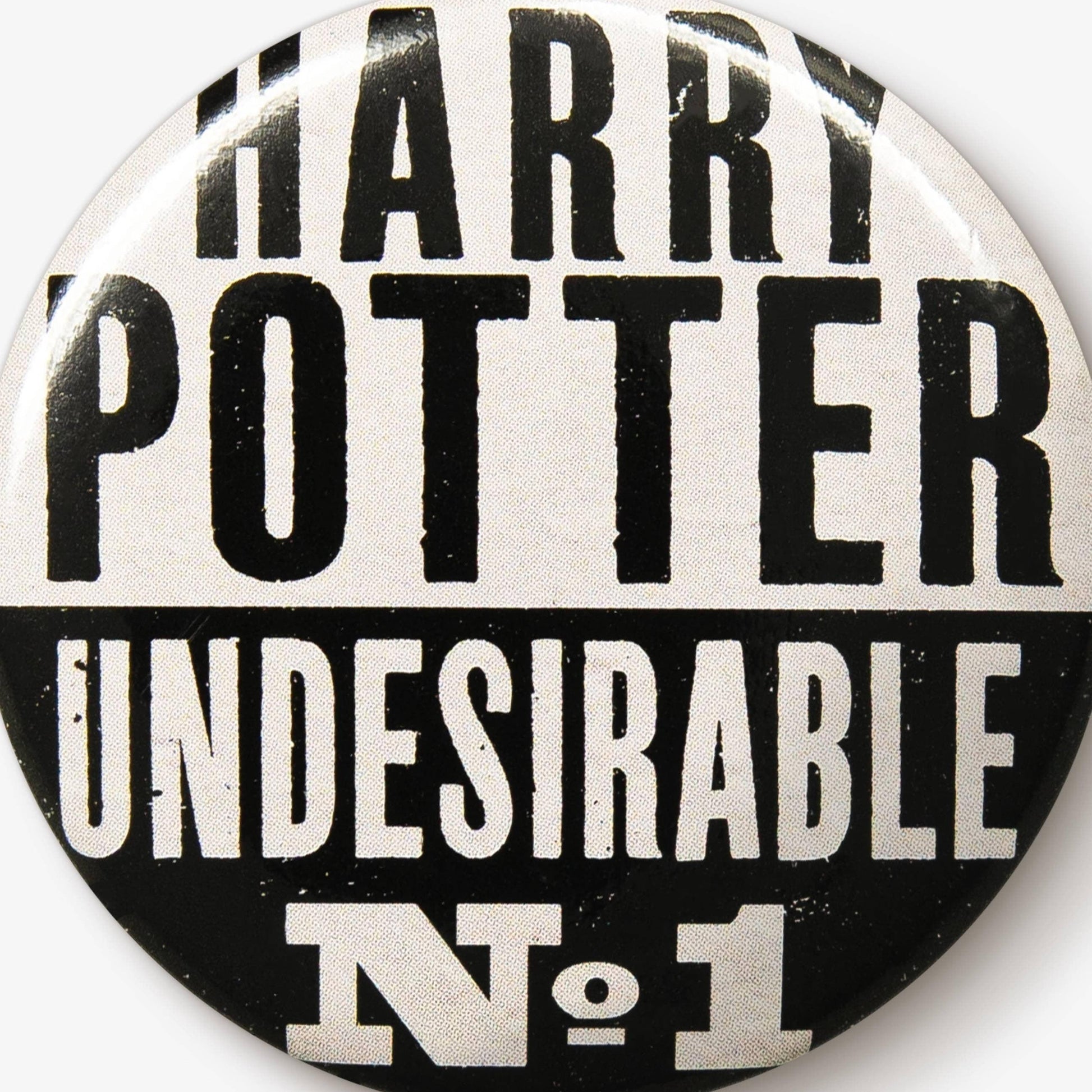 Badge Gazette du Sorcier Harry Potter - Undesirable N°1 - La Muchette