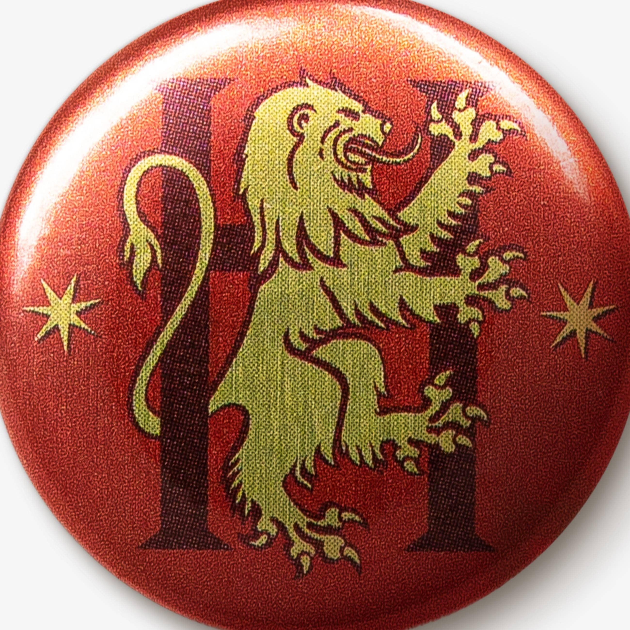 Badge Gryffondor MinaLima - Les Animaux Fantastiques - La Muchette