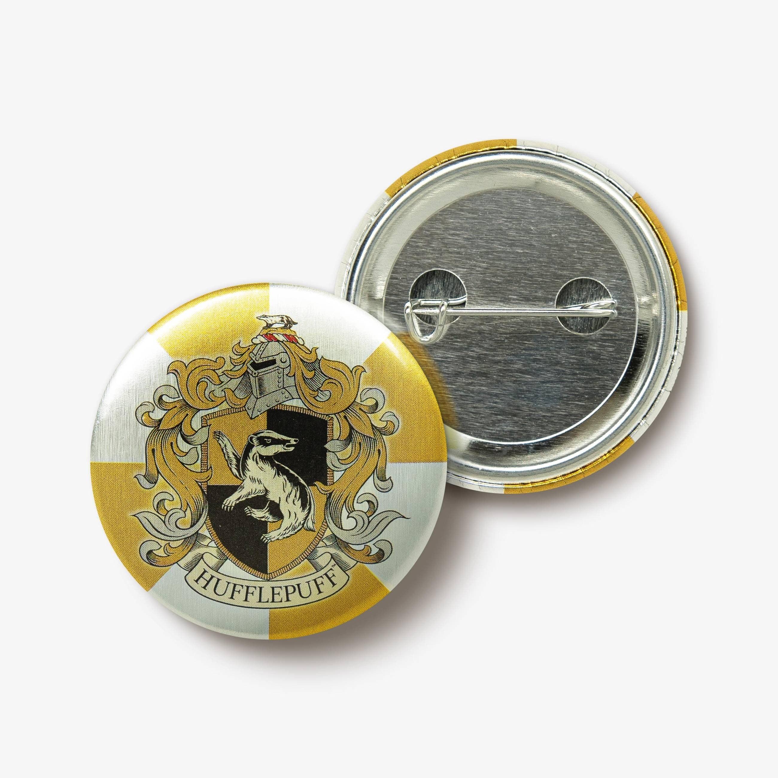 Badge Harry Potter MinaLima - Blason Poufsouffle - La Muchette