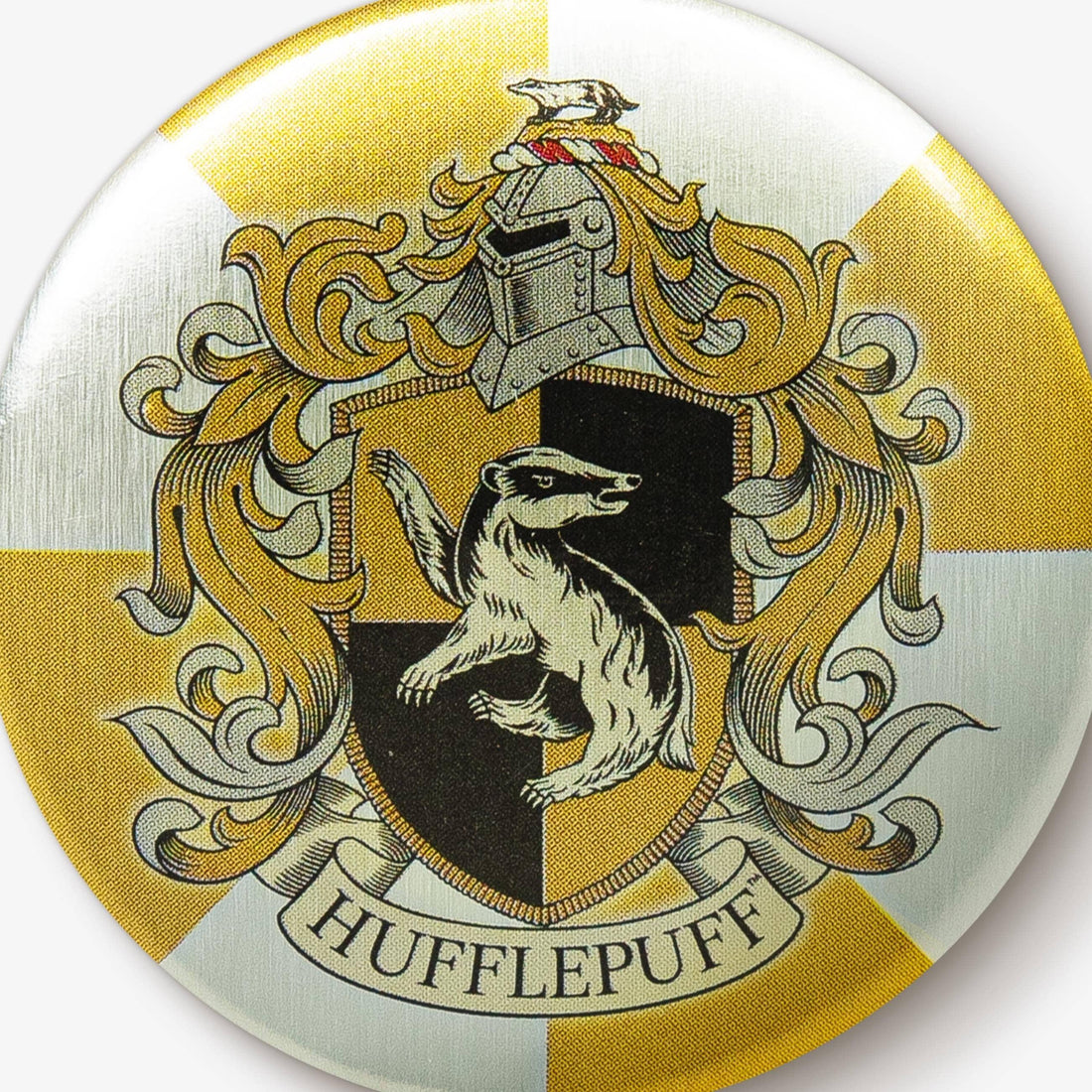 Badge Harry Potter MinaLima - Blason Poufsouffle - La Muchette