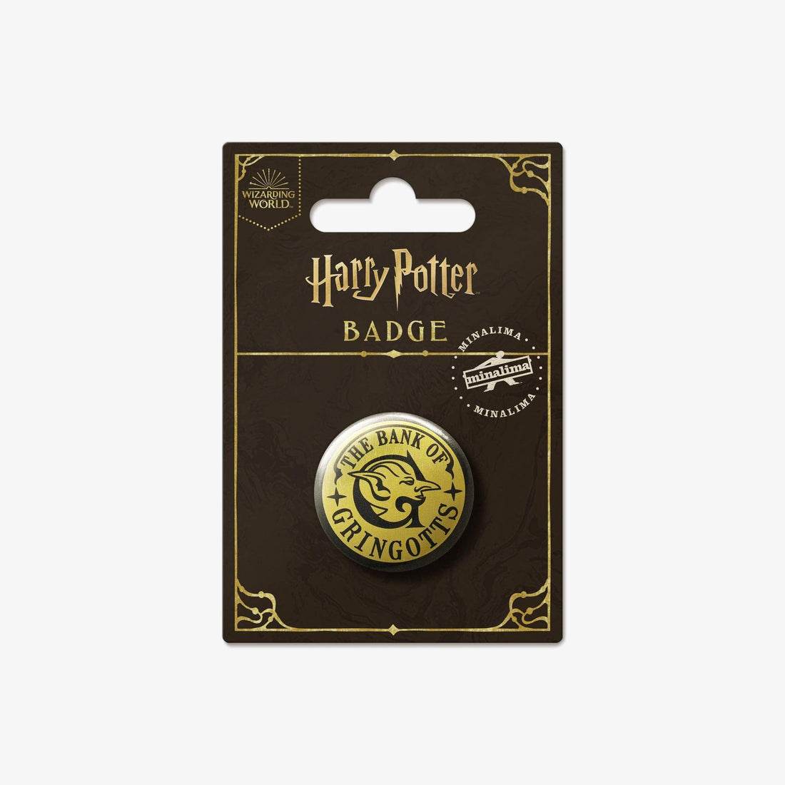 Badge Harry Potter MinaLima - Gringotts - La Muchette