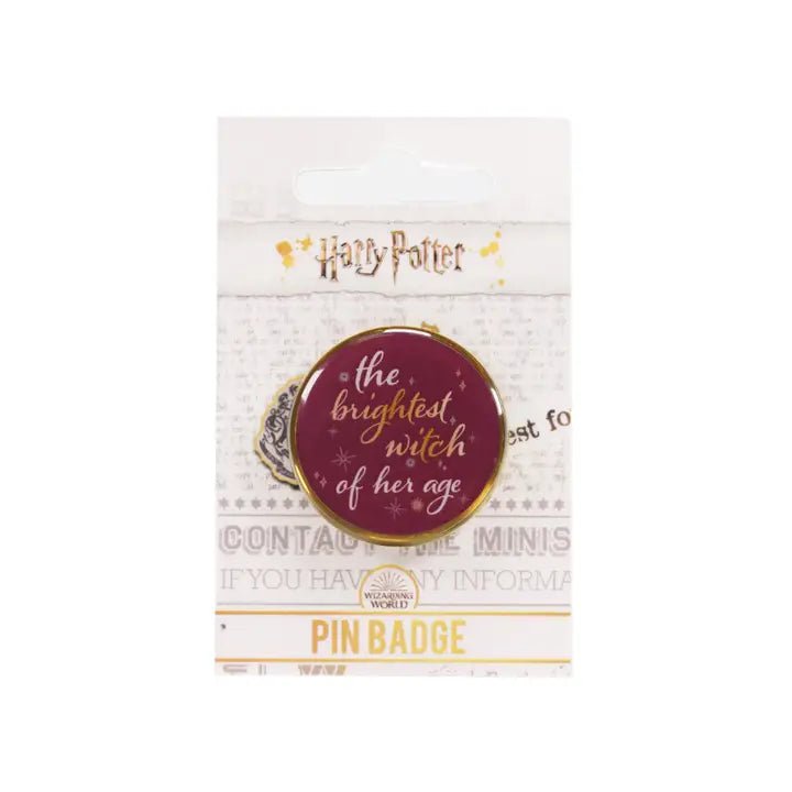 Badge - Citation Hermione - La Muchette