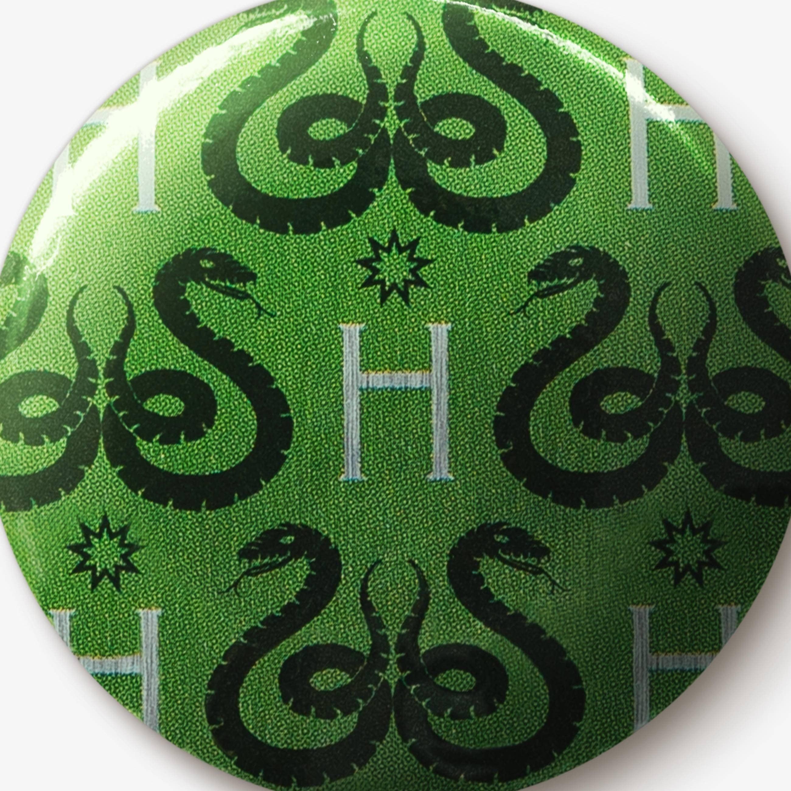 Badge motif Serpentard - Les Animaux Fantastiques - La Muchette