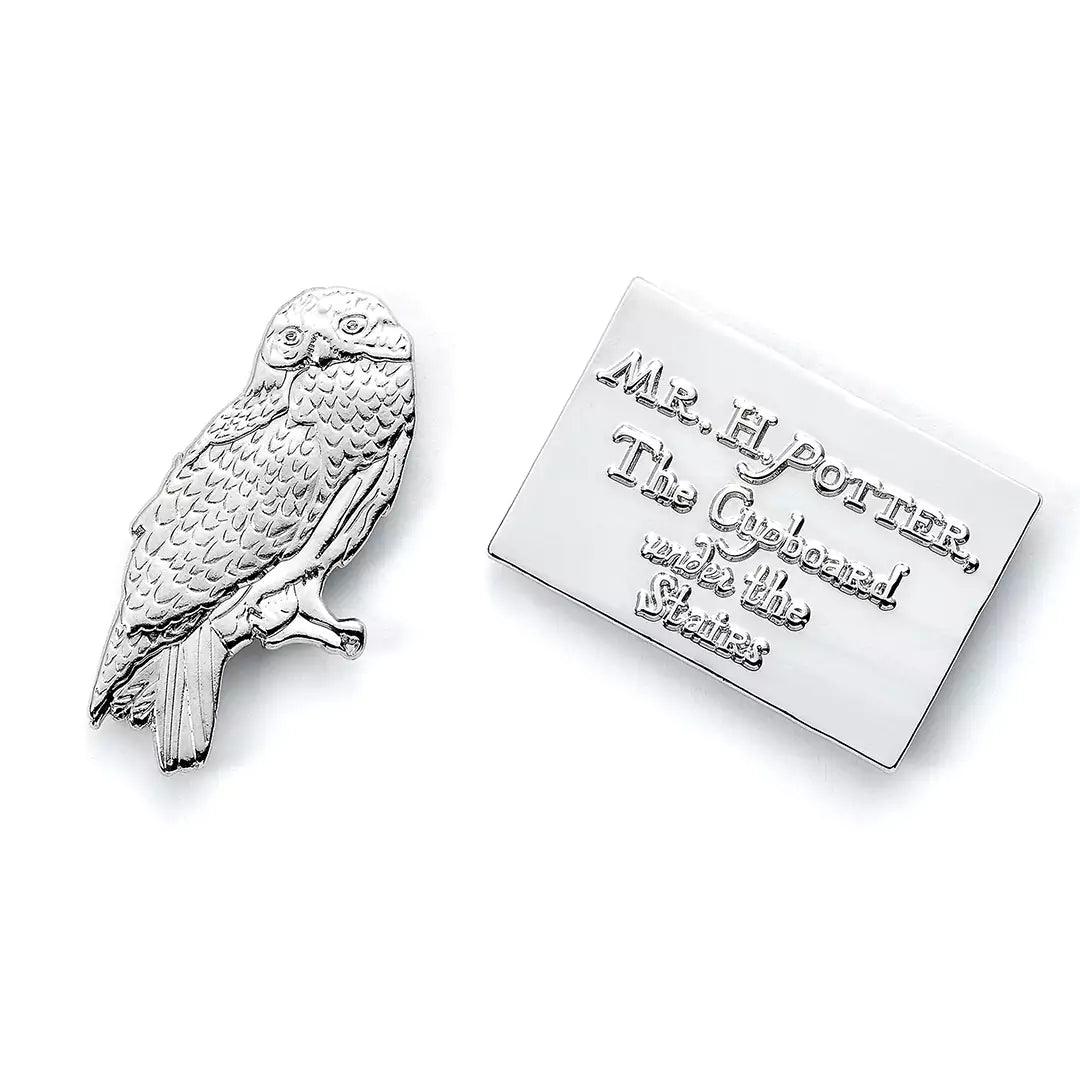 Badge pin’s Hedwige et lettre - La Muchette