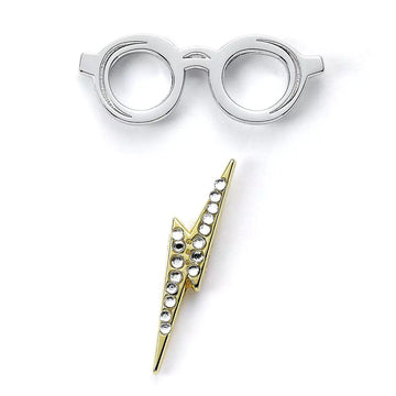 Badge pin’s lunettes et éclair - La Muchette