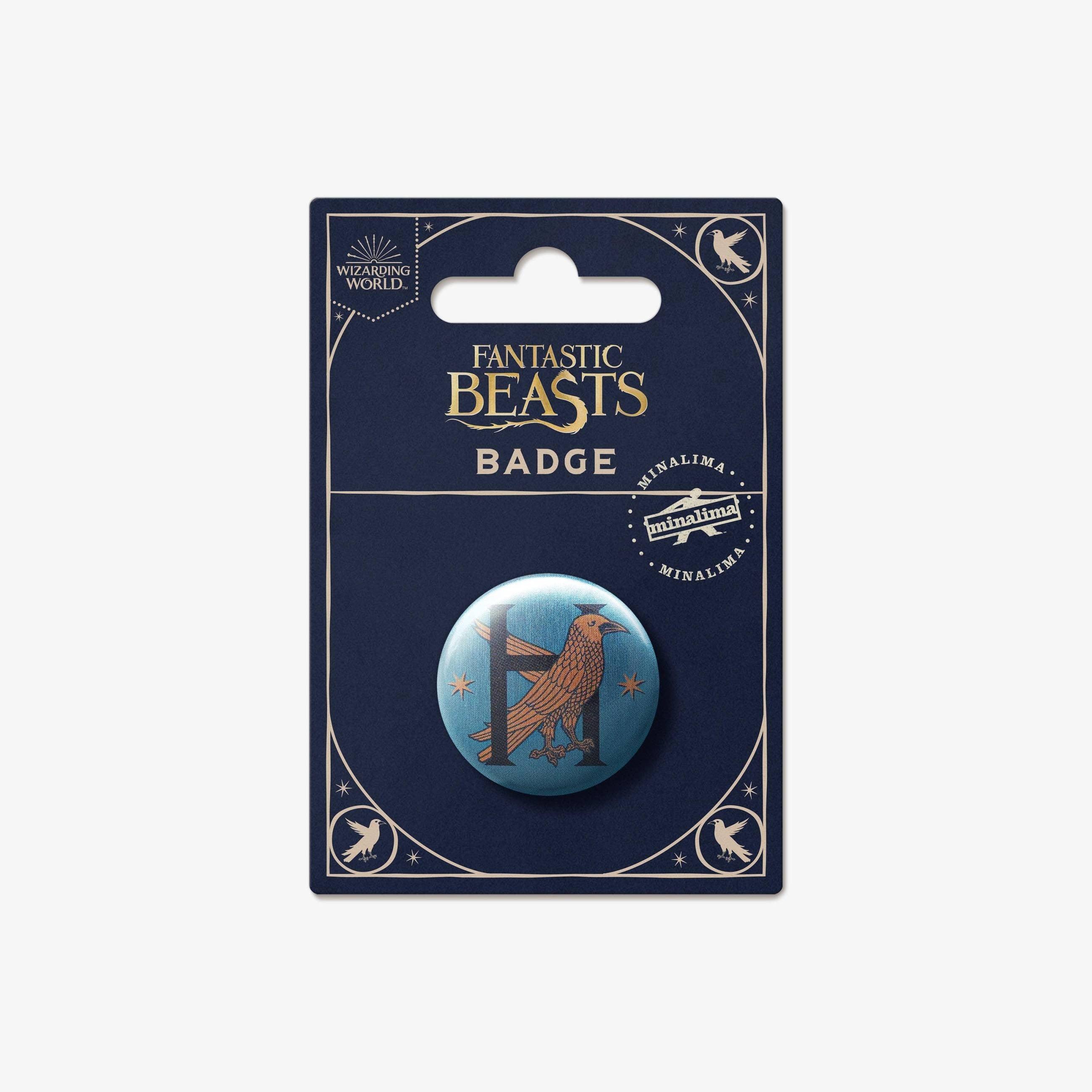 Badge Serdaigle MinaLima - Les Animaux Fantastiques - La Muchette