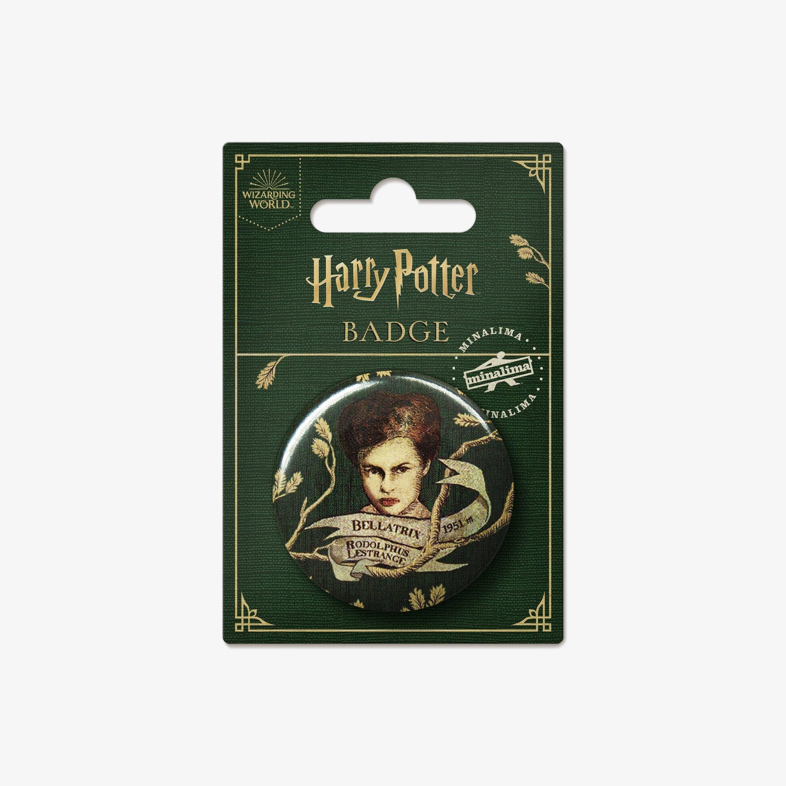 Badge tapisserie famille Black Harry Potter - Bellatrix Lestrange - La Muchette