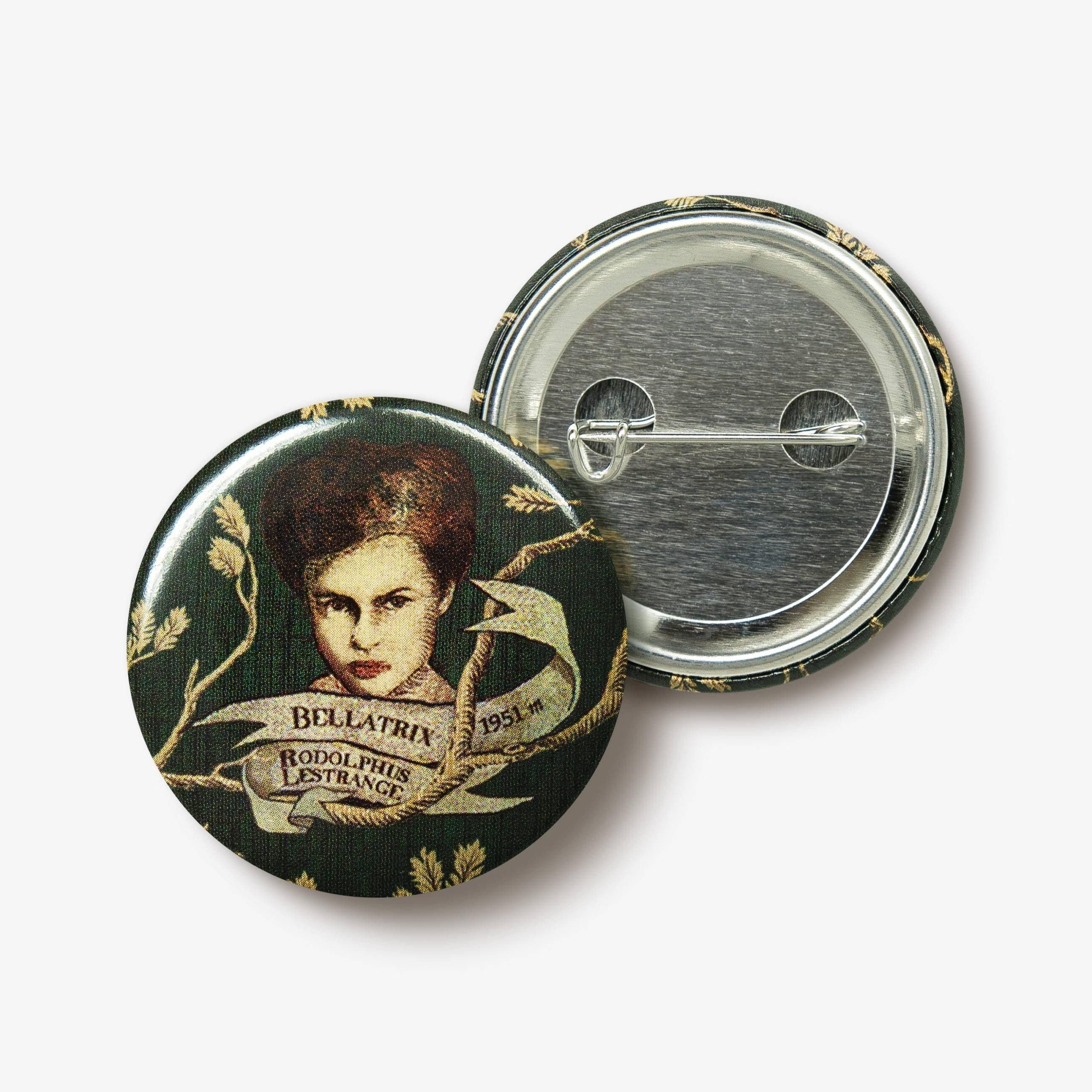 Badge tapisserie famille Black Harry Potter - Bellatrix Lestrange - La Muchette