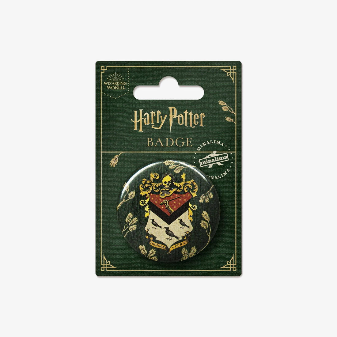 Badge tapisserie famille Black Harry Potter - Blason de la famile - La Muchette
