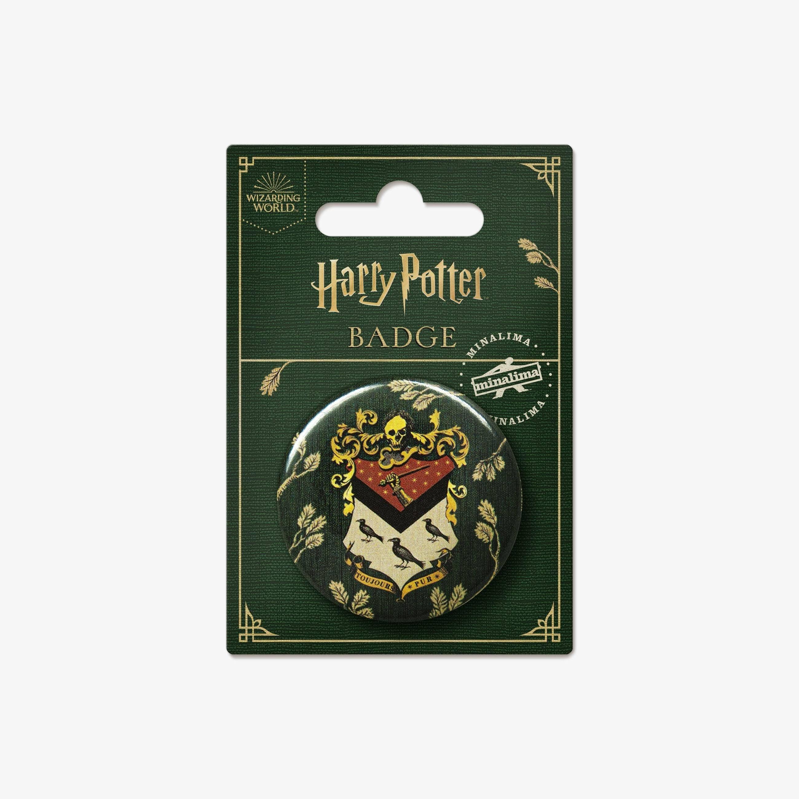 Badge tapisserie famille Black Harry Potter - Blason de la famile - La Muchette