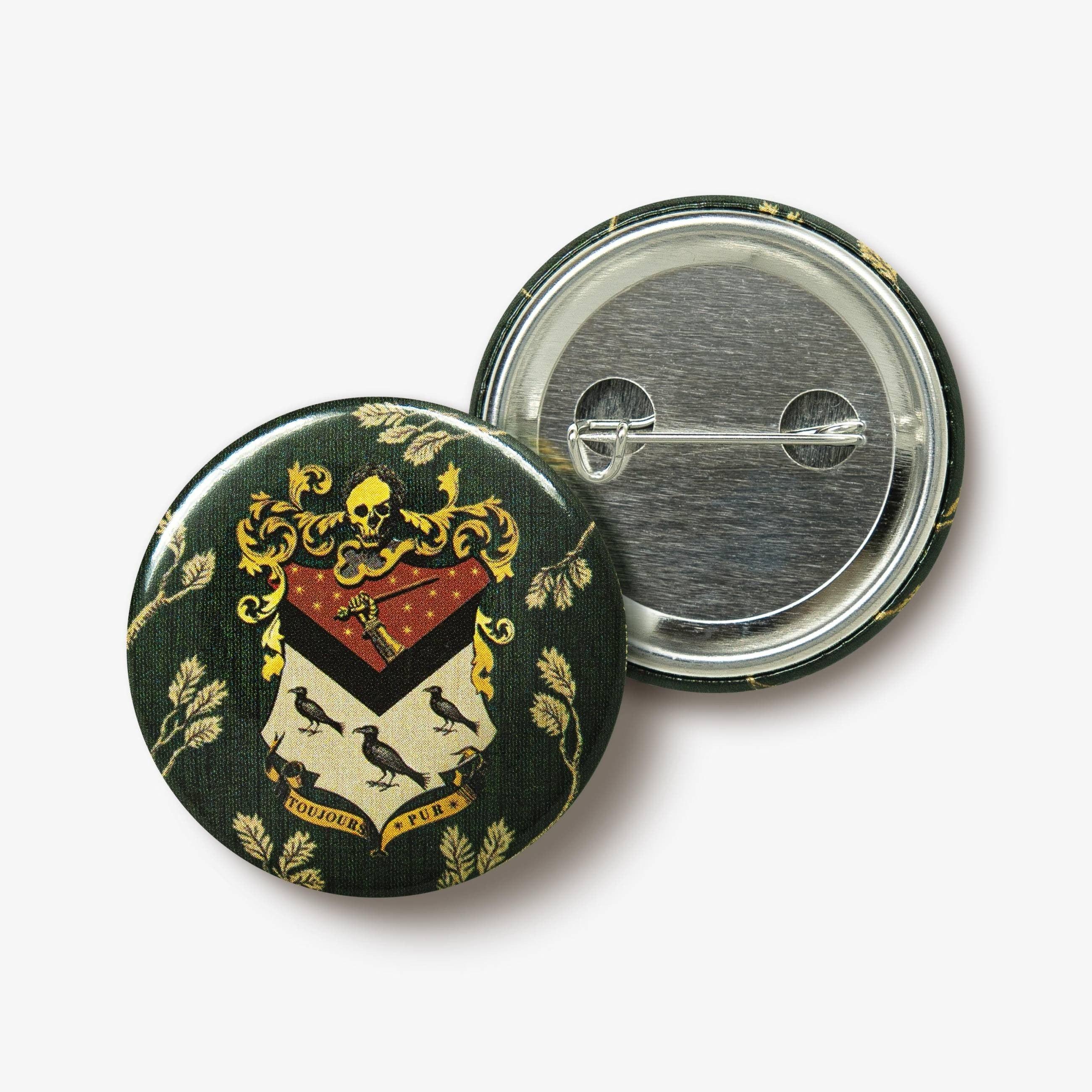 Badge tapisserie famille Black Harry Potter - Blason de la famile - La Muchette