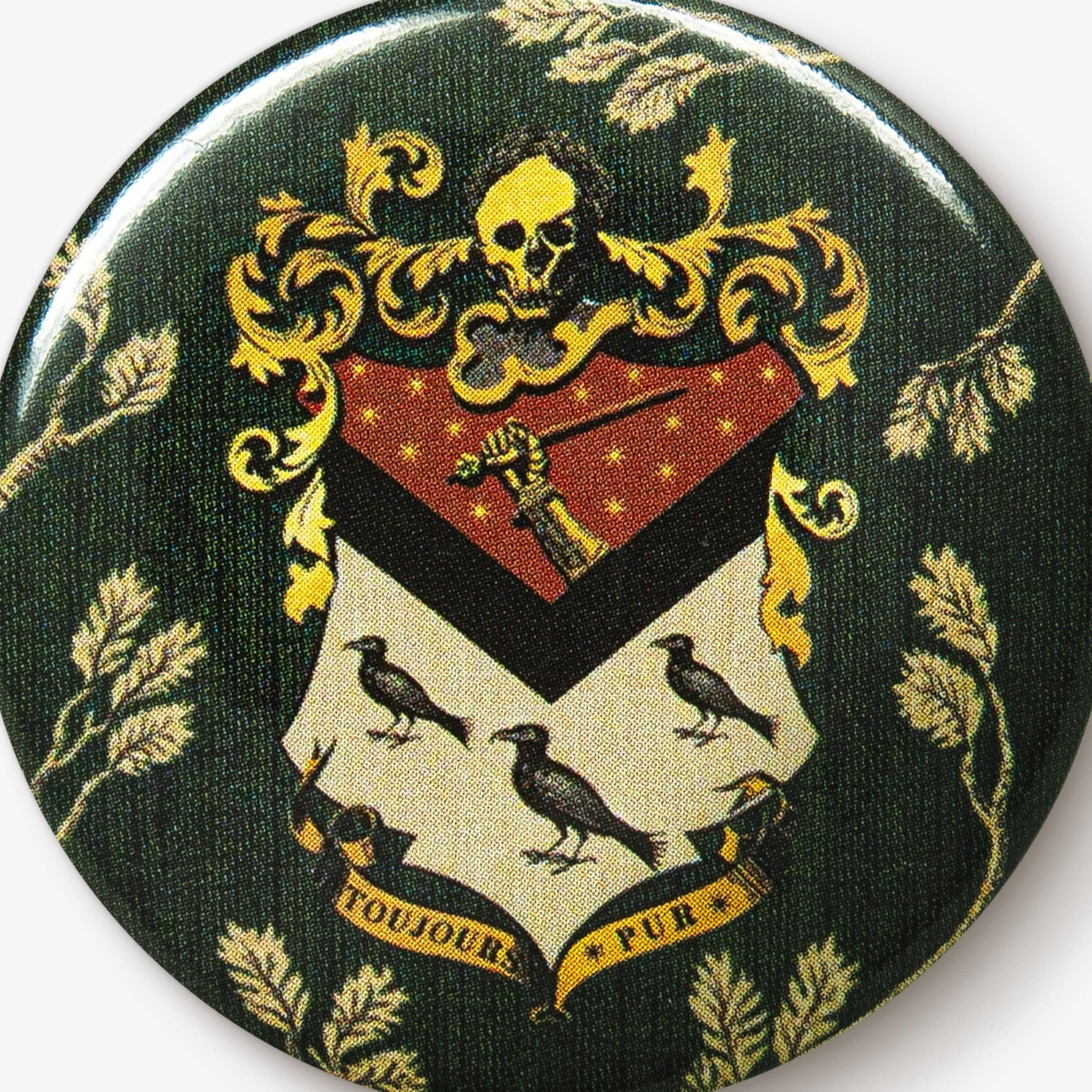 Badge tapisserie famille Black Harry Potter - Blason de la famile - La Muchette