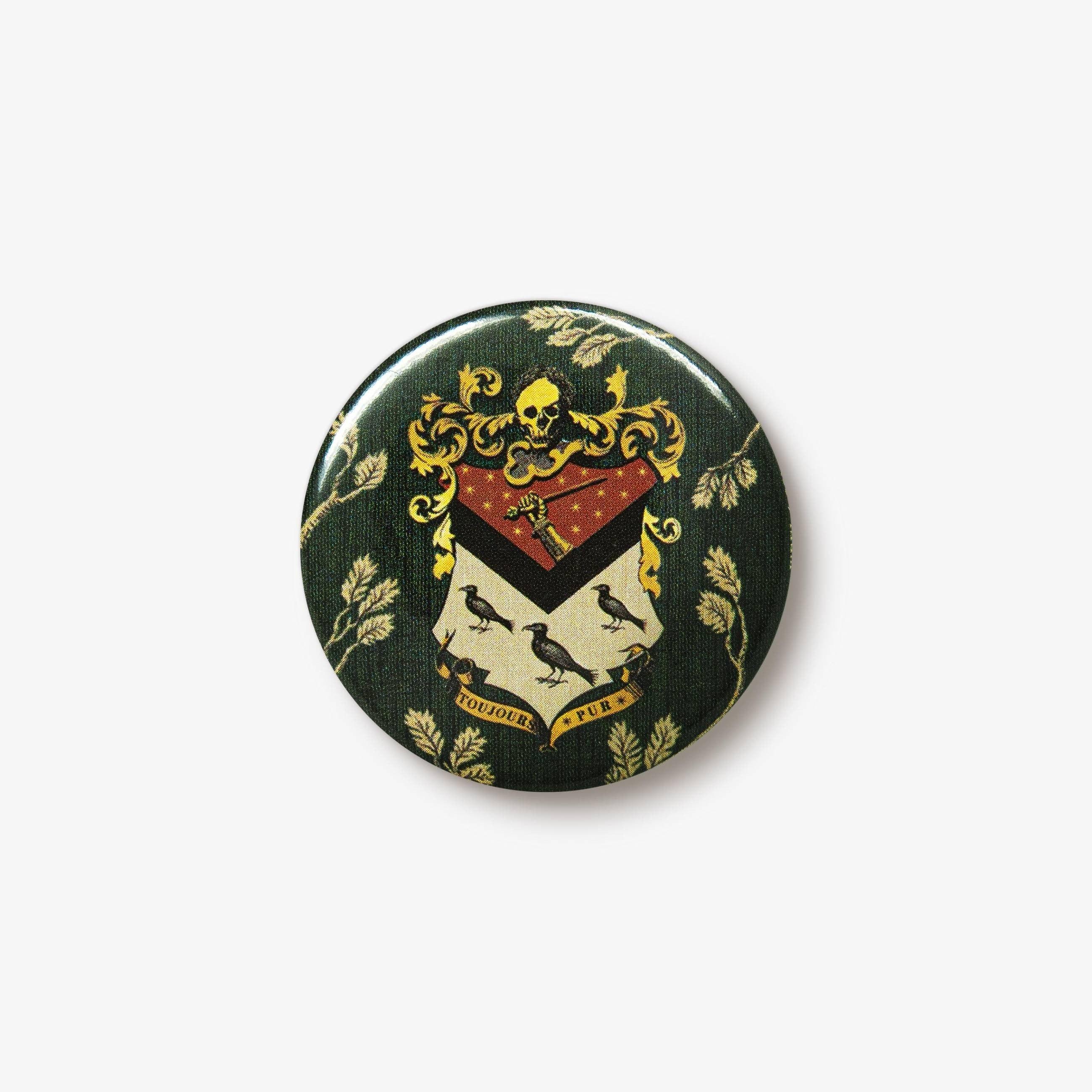 Badge tapisserie famille Black Harry Potter - Blason de la famile - La Muchette