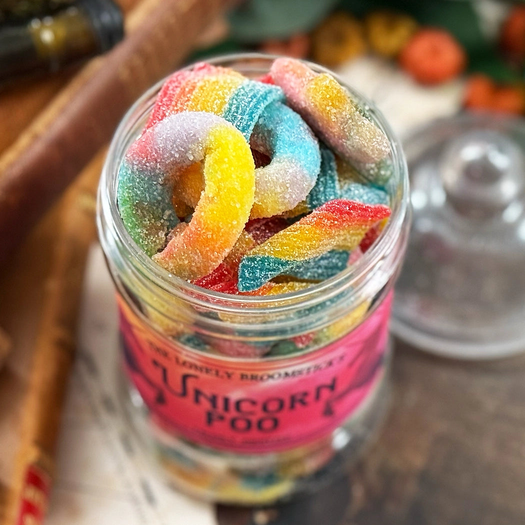 Bocal de bonbons Licorne