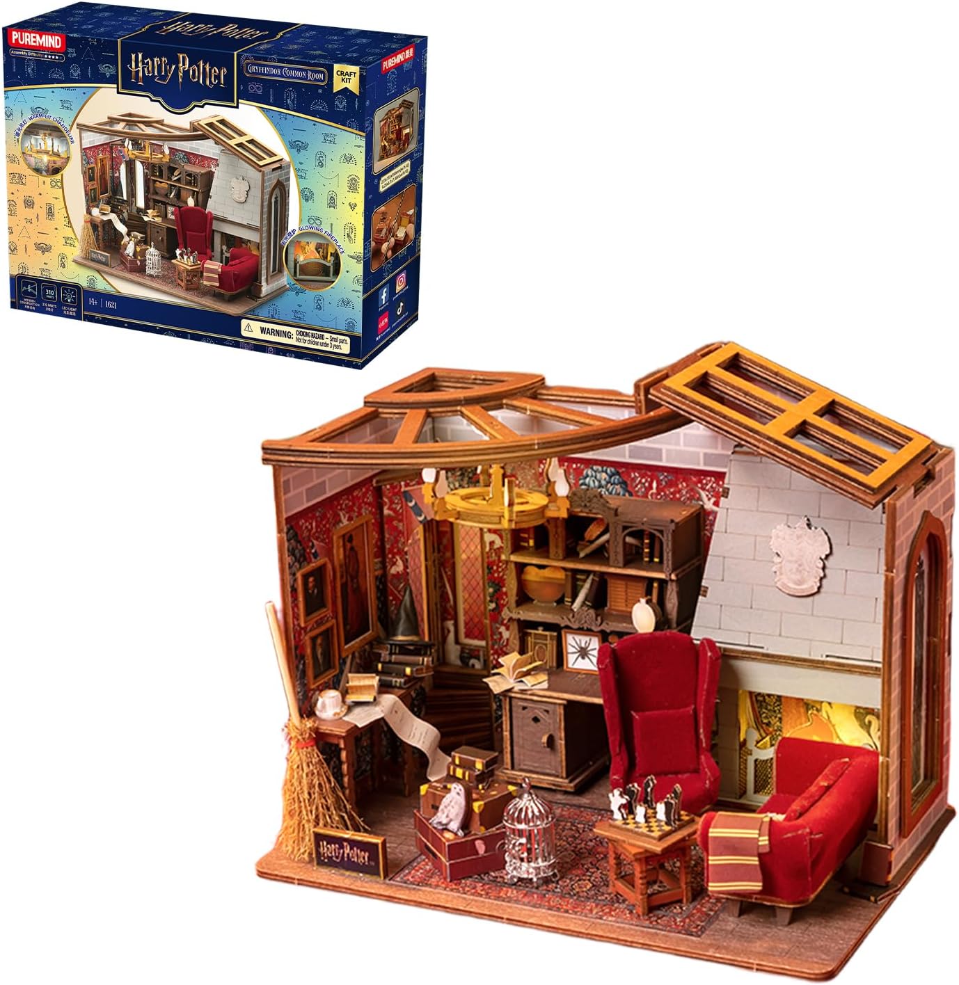 Booknook Salle Commune Gryffondor
