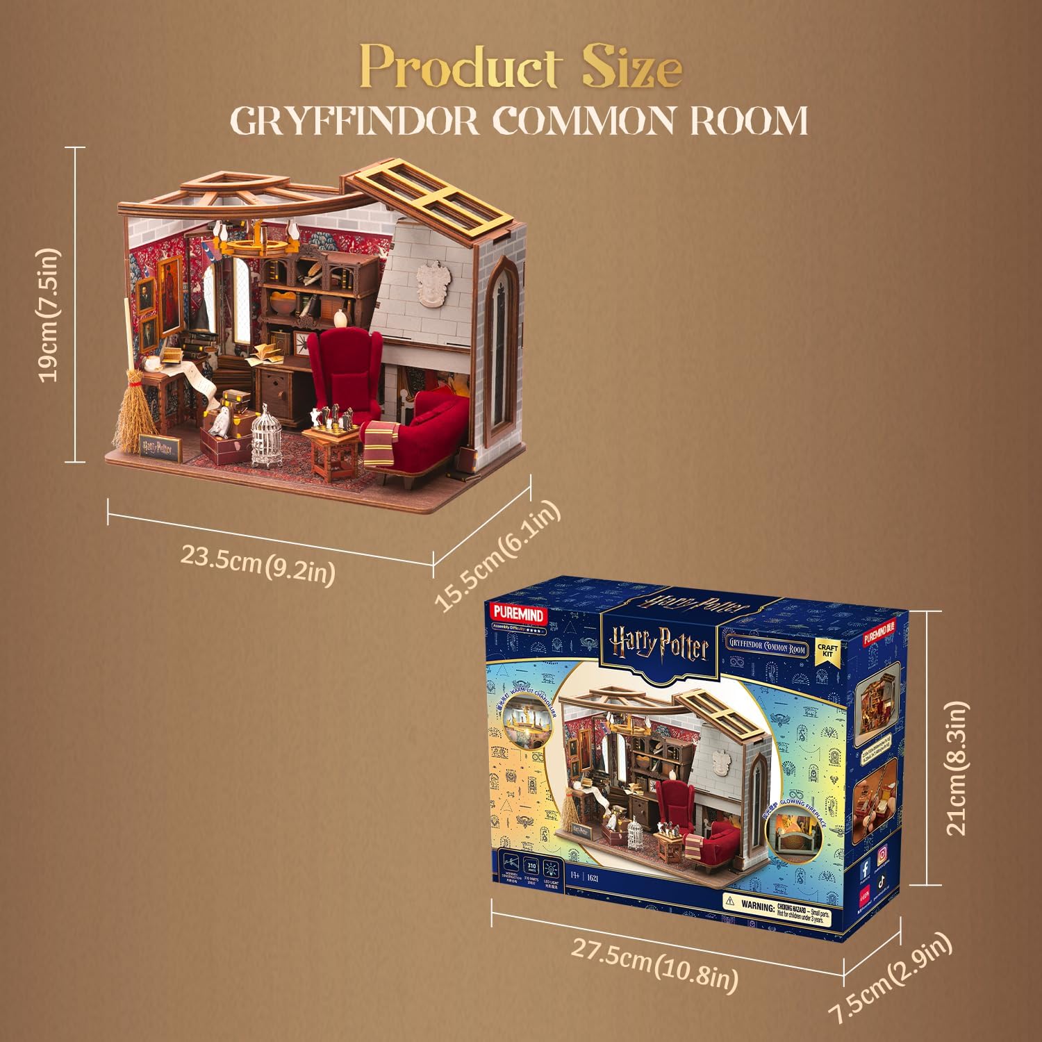 Booknook Salle Commune Gryffondor