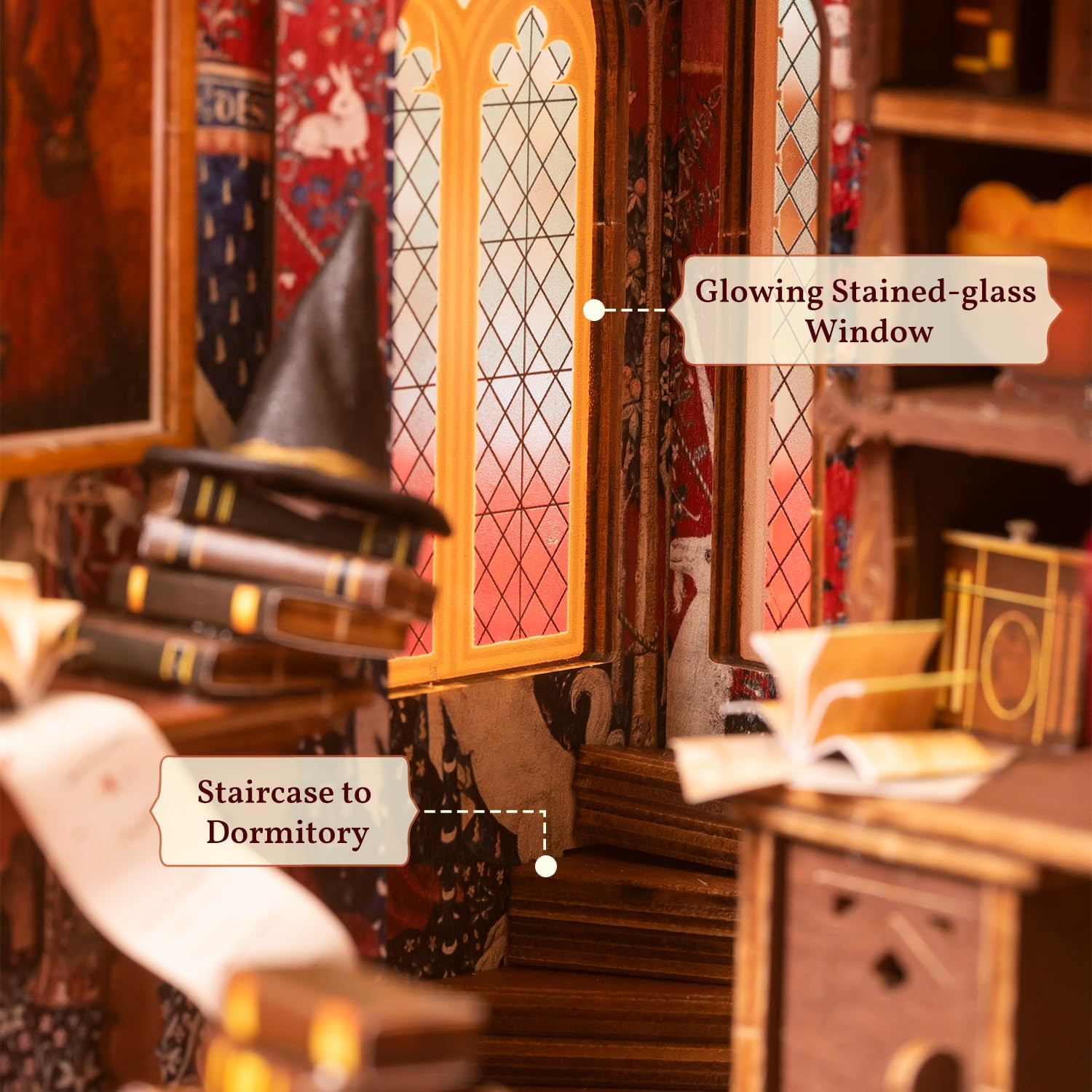 Booknook Salle Commune Gryffondor