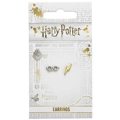 Boucles d'oreilles - Éclair et lunettes - La Muchette