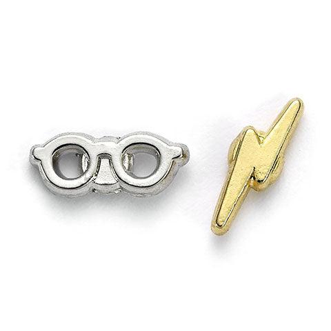 Boucles d'oreilles - Éclair et lunettes - La Muchette