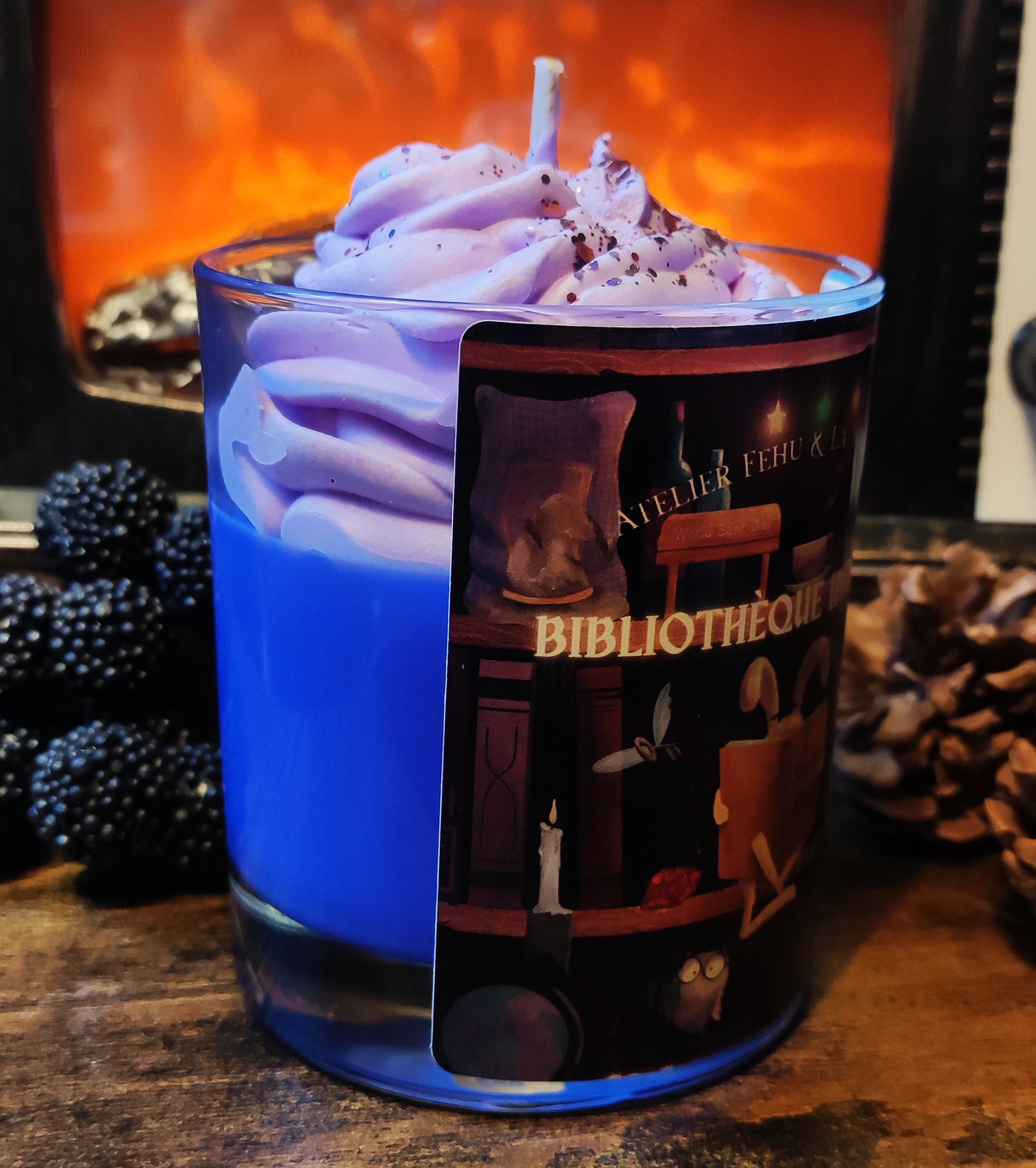 Bougie Bibliothèque Interdite