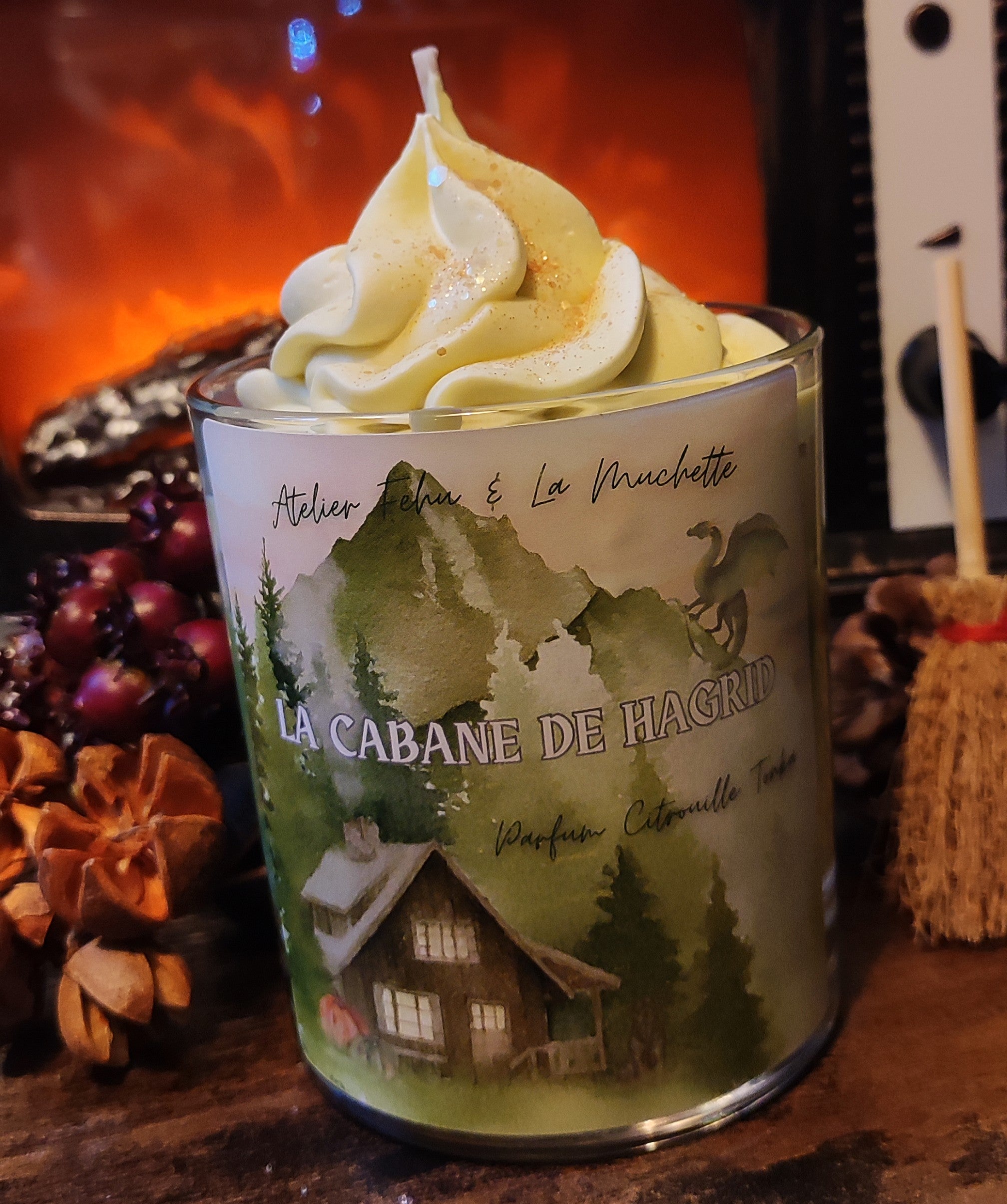 Bougie La Cabane de Hagrid