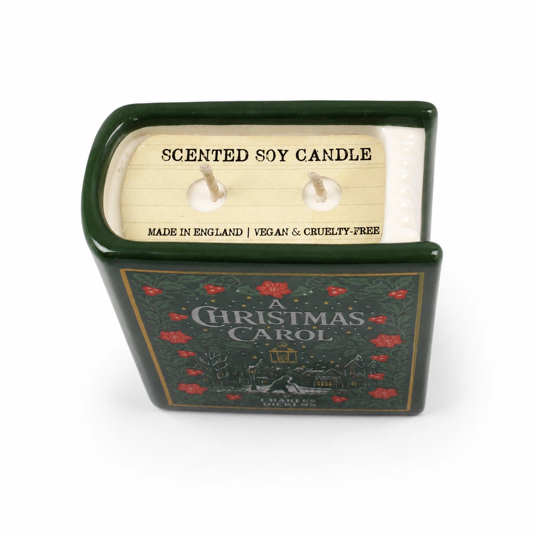 Bougie Livre « Un chant de Noël »
