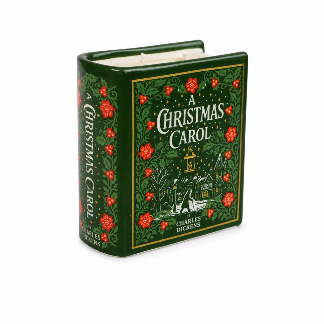 Bougie Livre « Un chant de Noël »