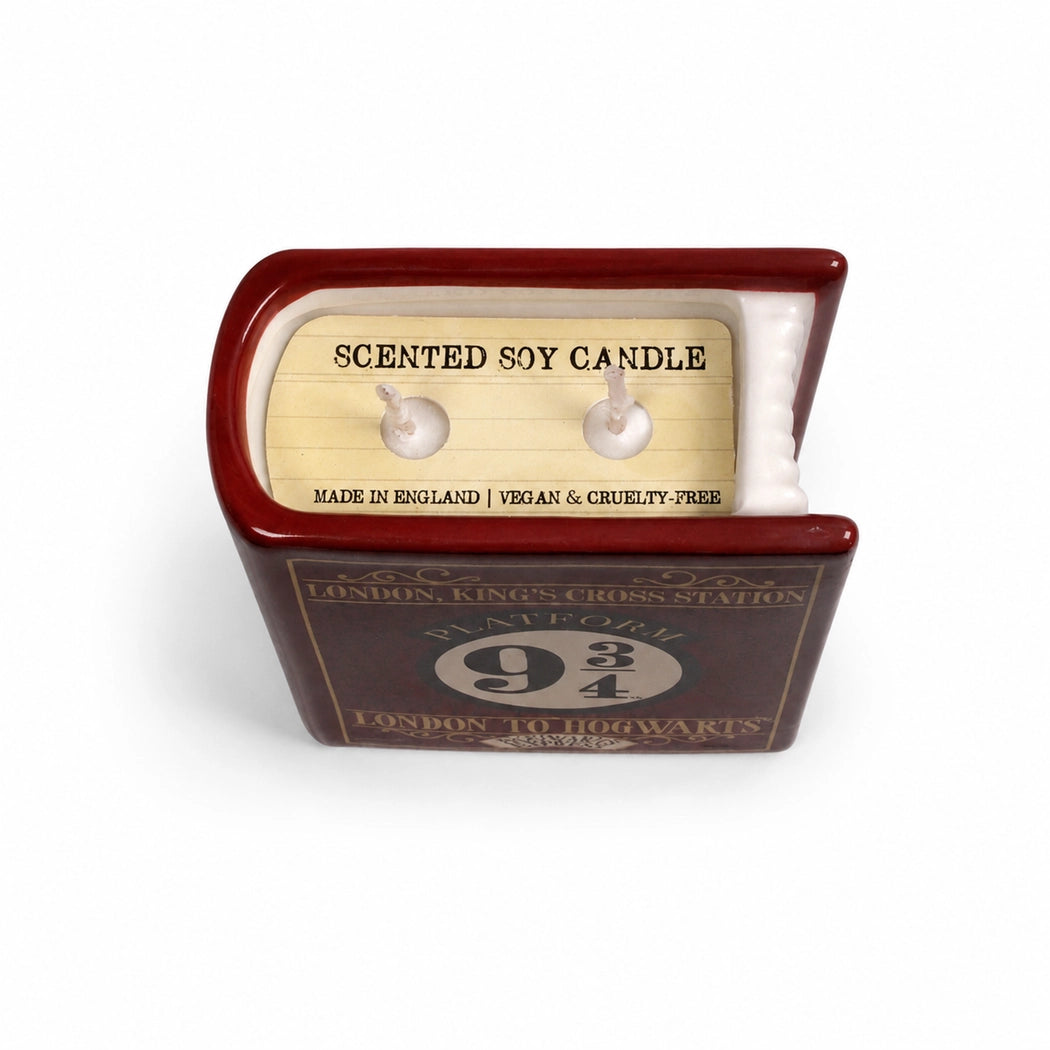 Bougie Livre Harry Potter "Plateforme 9¾"