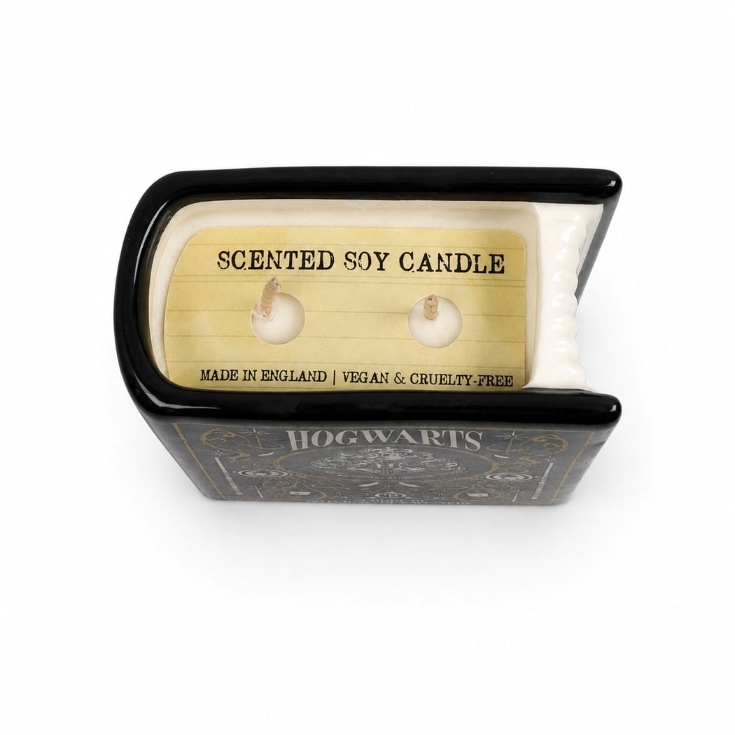 Bougie Harry Potter — Livre de Poudlard