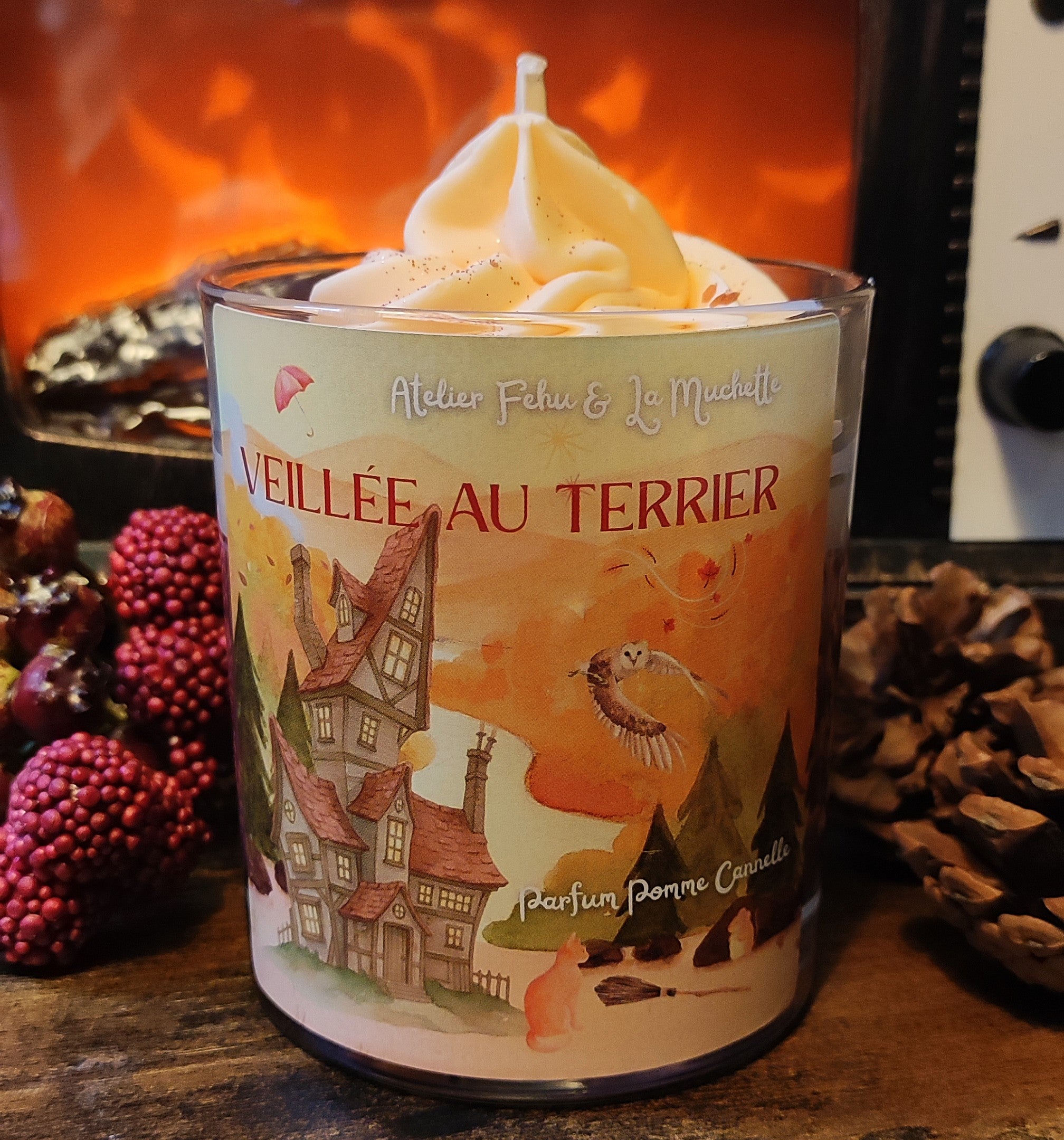 Bougie Veillée au Terrier