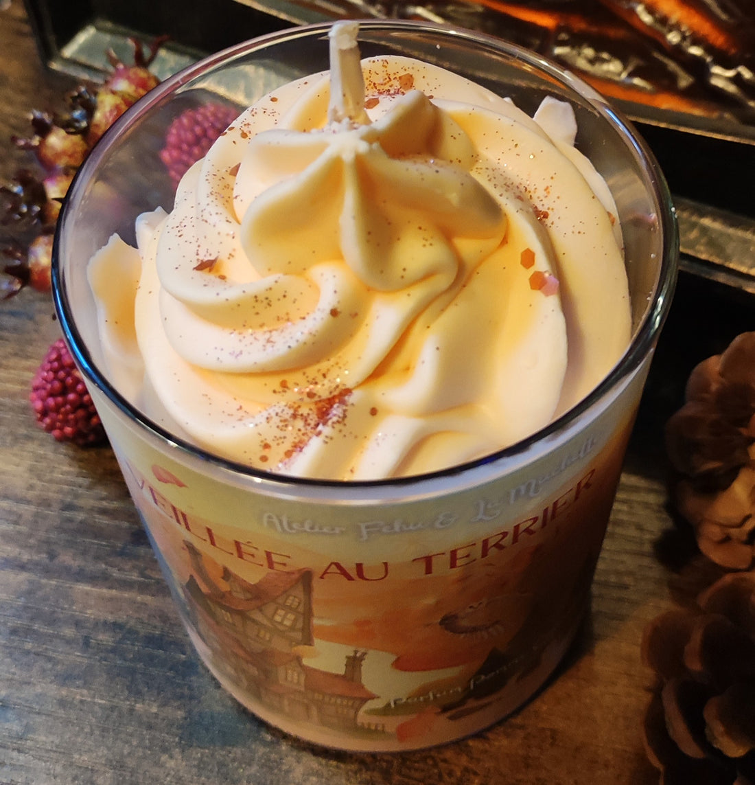 Bougie Veillée au Terrier