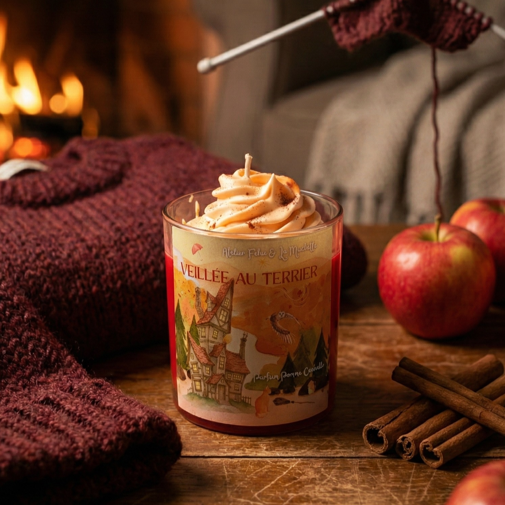 Bougie Veillée au Terrier