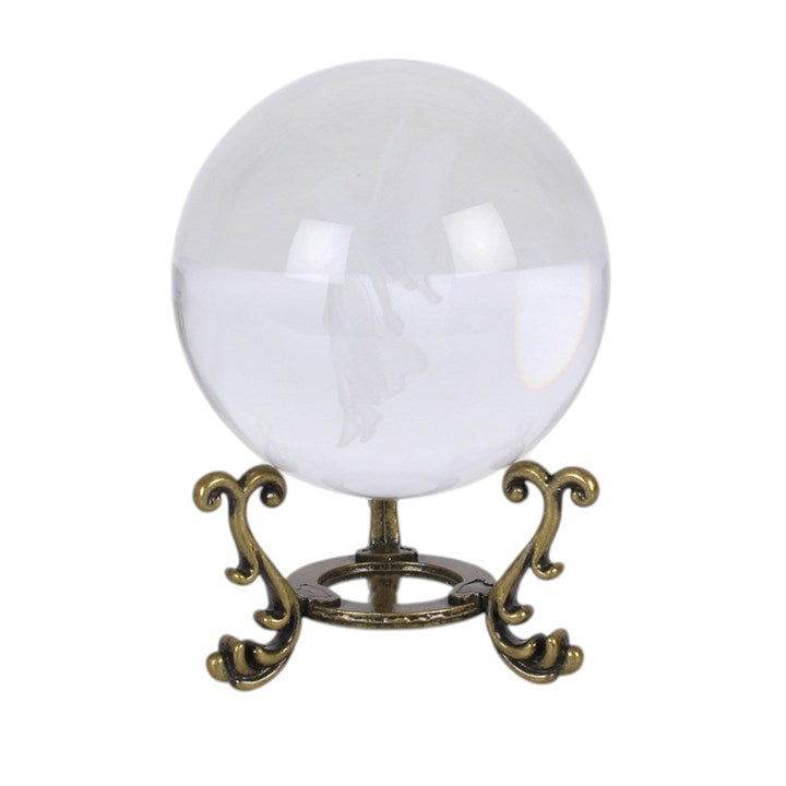 Boule de cristal Fée avec son socle - La Muchette