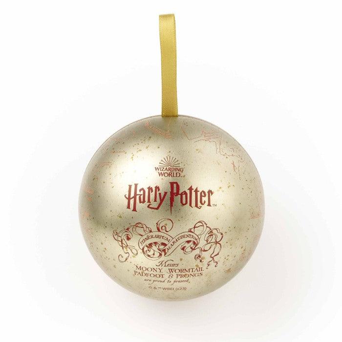 Boule de Noël et pin's Carte du Maraudeur - Harry Potter - La Muchette