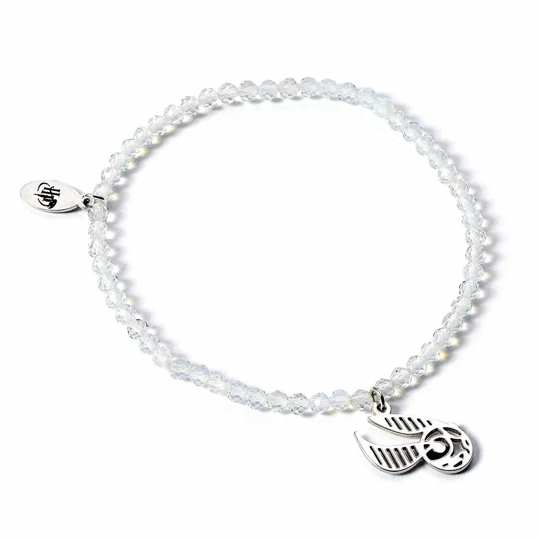 Bracelet Charm à perles blanches Vif d'Or - Argent 925 - La Muchette