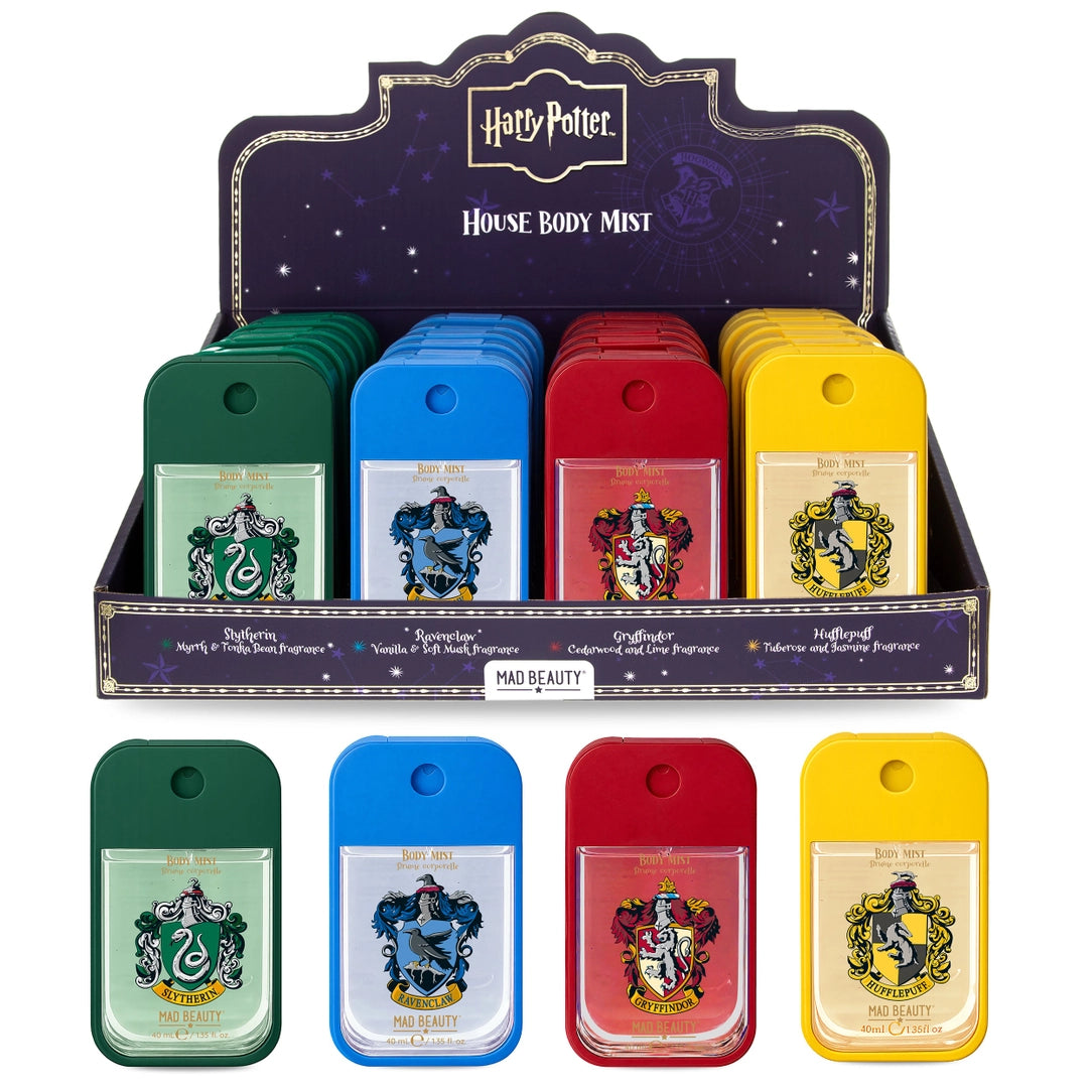 Brumes parfumées Harry Potter - Maisons de Poudlard - La Muchette