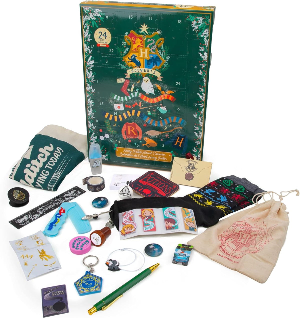 Calendrier de l’avent Harry Potter